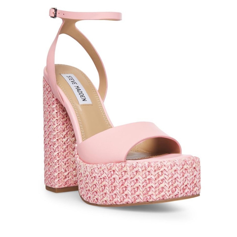 COPY - Steve Madden - Aubriana Pink Platform Heels - SZ 10
